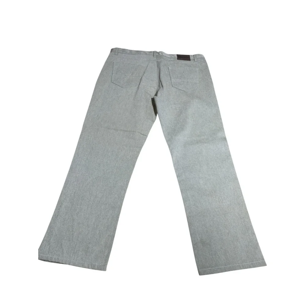 GB‎ Authentic Originals Mens Jeans 44x33 Grey Relaxed Fit Straight Leg New AO8